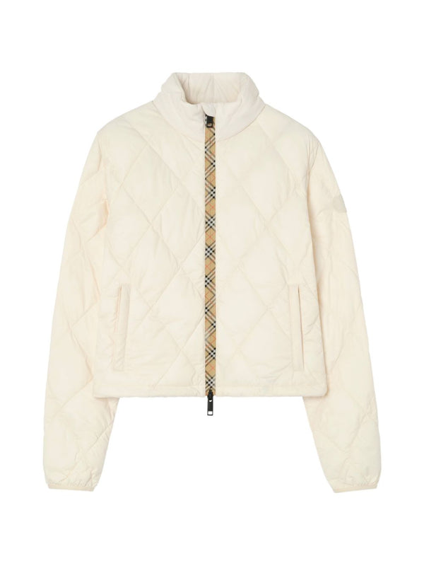 Burberry Bramford Down Jacket — Cream