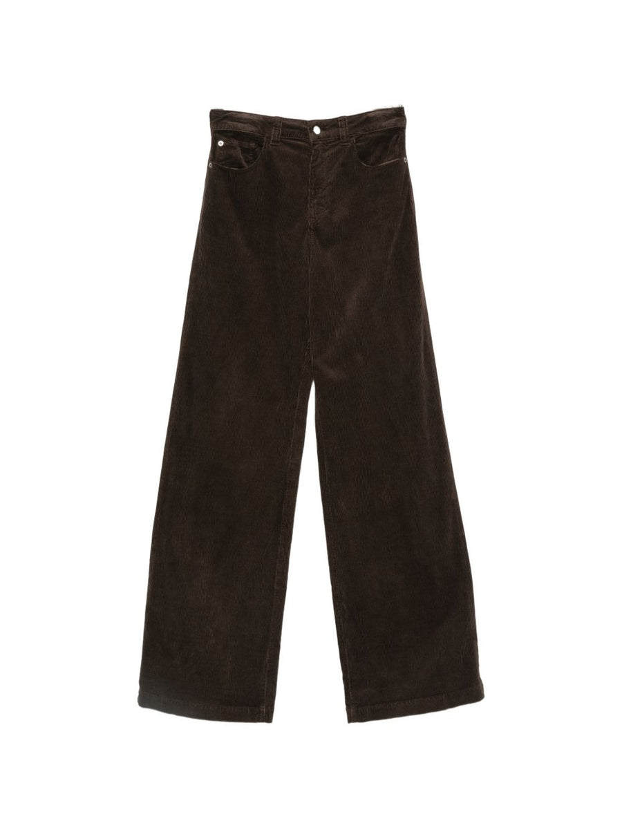 Emporio Armani Brown Corduroy Jeans — Brown