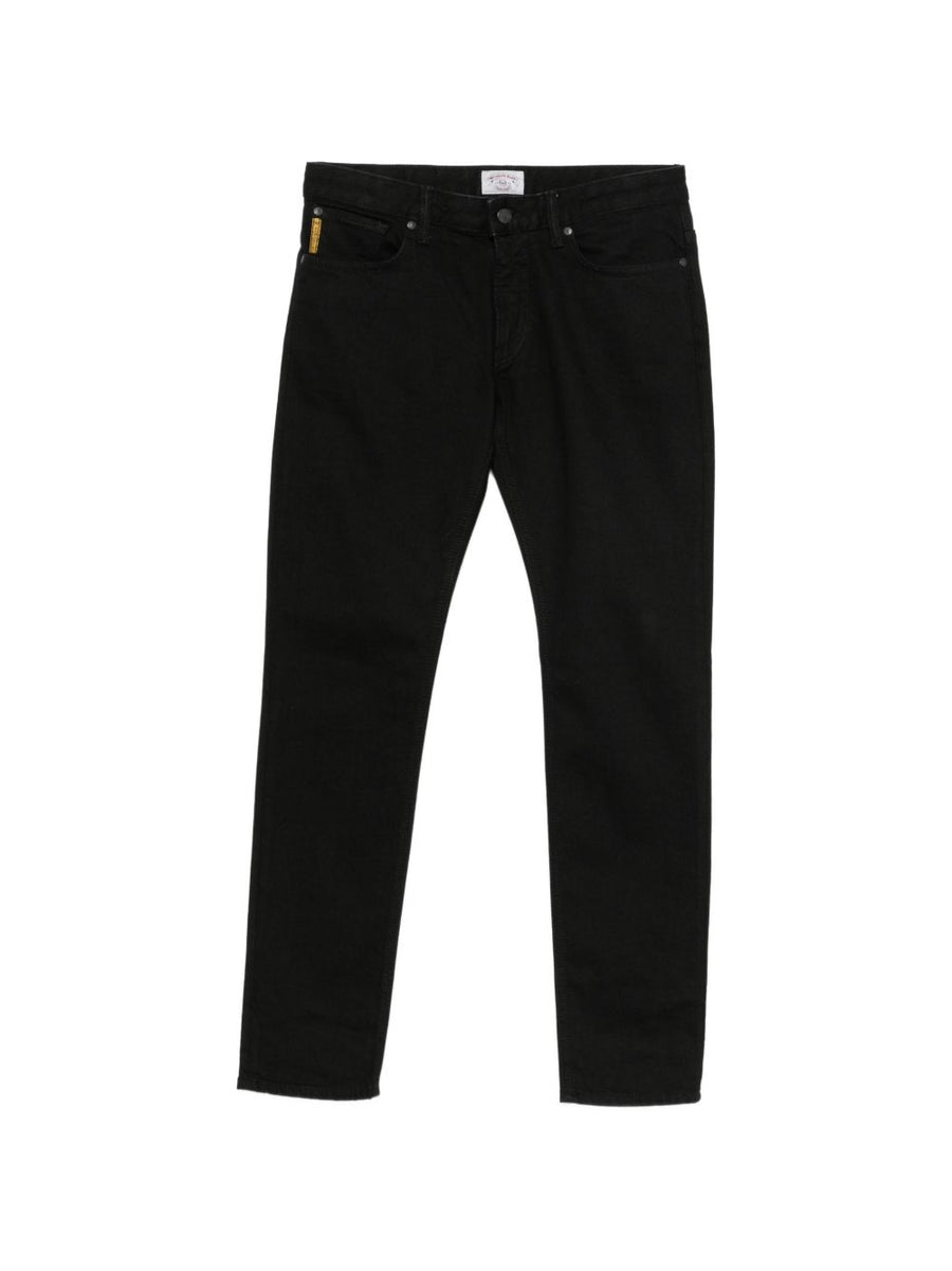 Emporio Armani Slim-Fit Jeans — Black