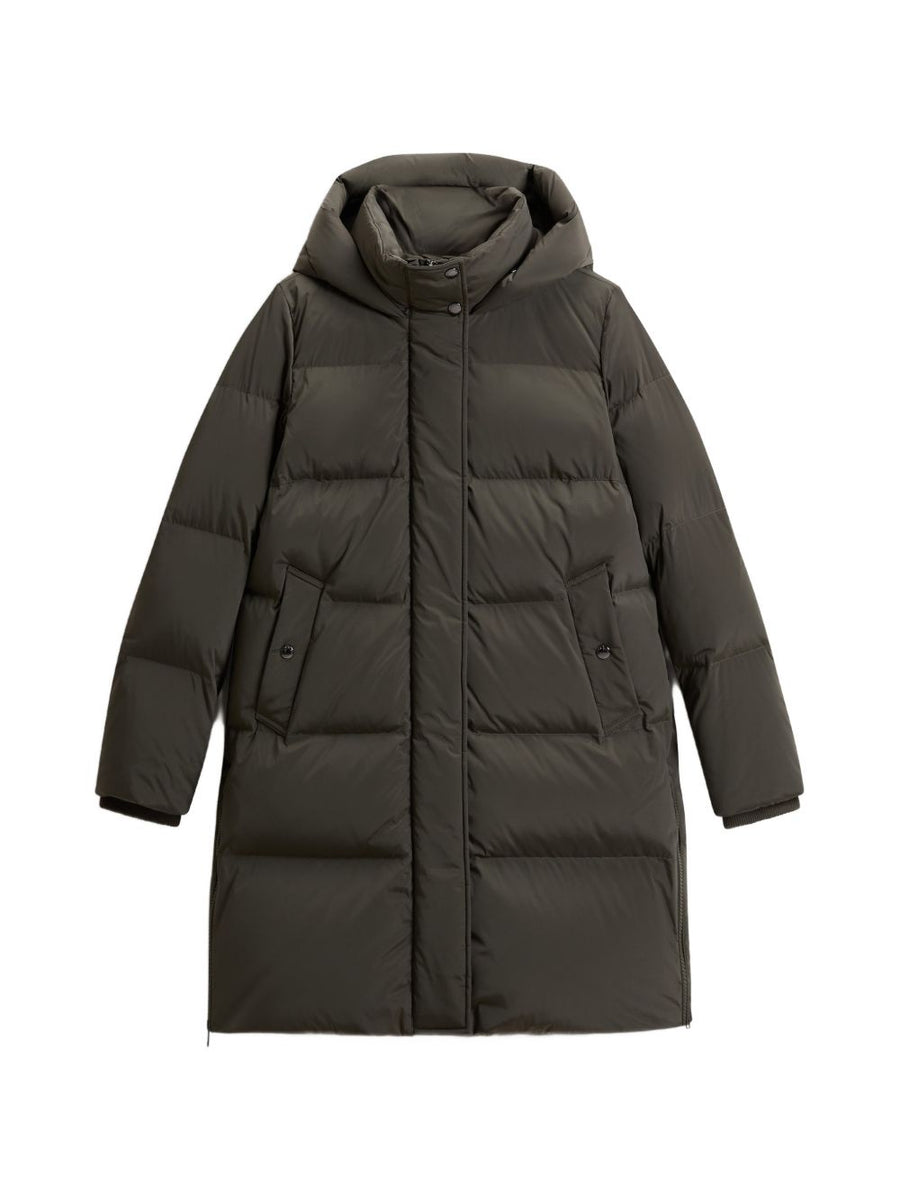 Woolrich Kelly Down Jacket — olive