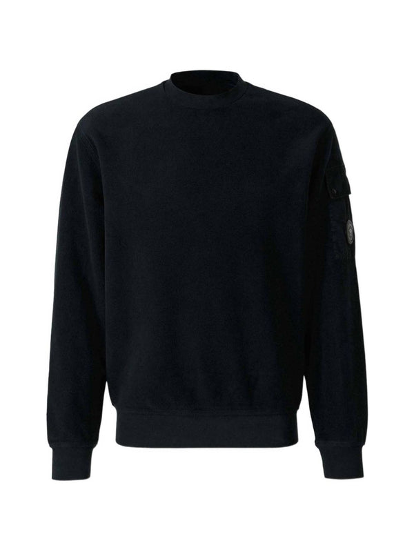 C.P. Company Fleece Sweatshirt — Black