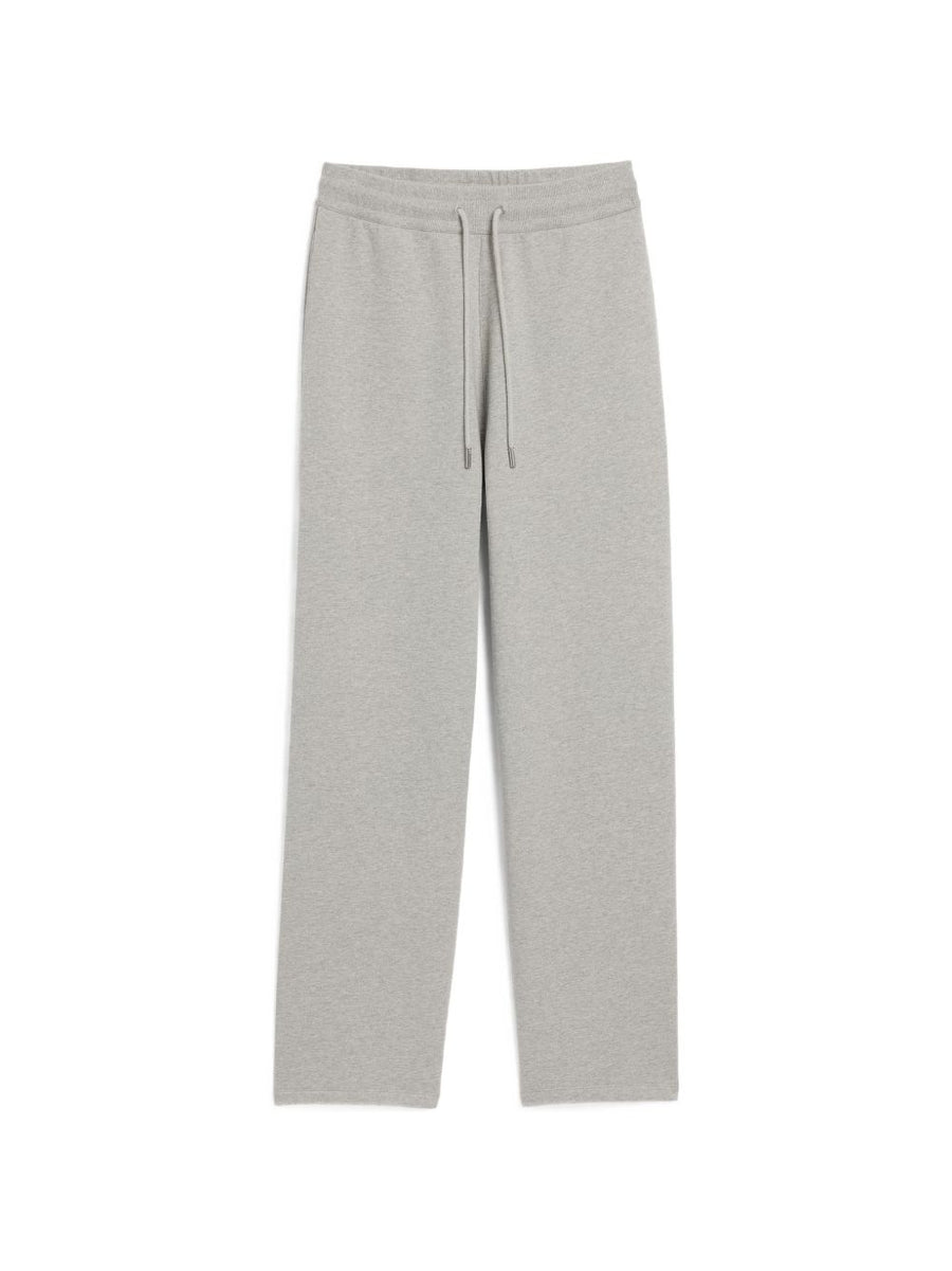 Ami Paris Cotton Drawstring Joggers — Grey