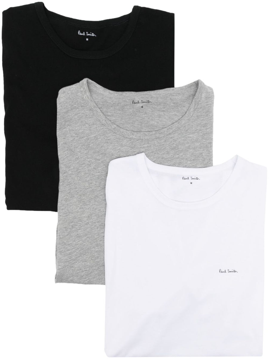 Paul Smith Logo-Print Organic Cotton T-Shirt — Multi