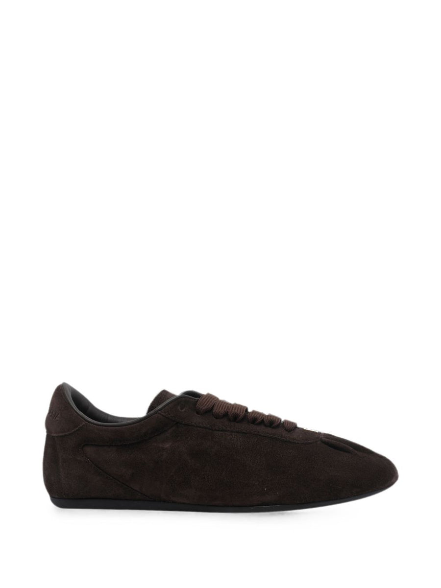 Dolce & Gabbana Suede Ballet Flat — Brown