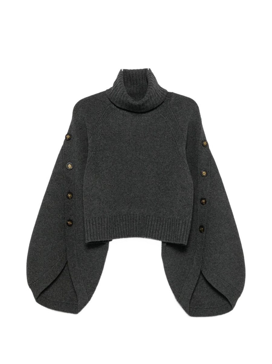 Zimmermann Valiant Sweater — Charcoal