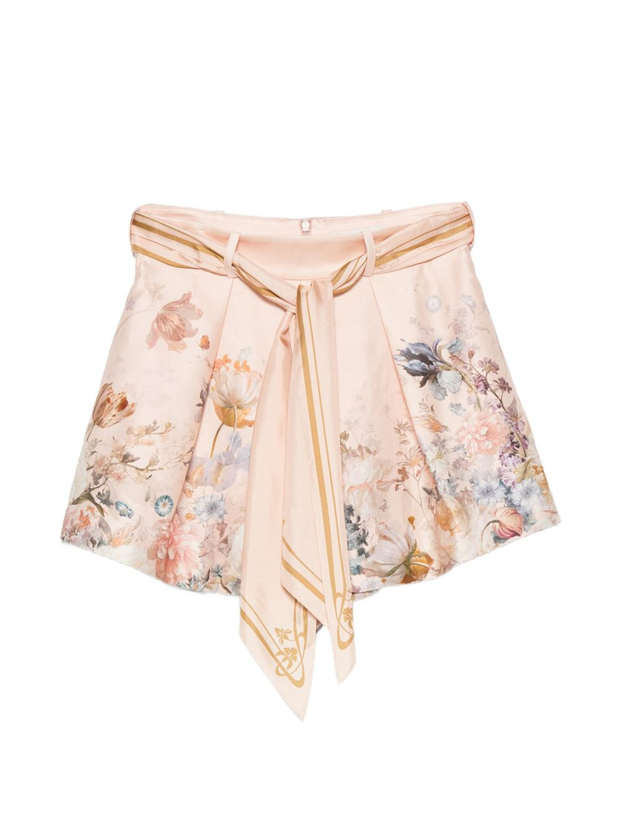 Zimmermann Valiant Shorts — Pink