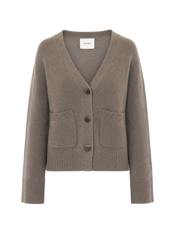 Lisa Yang Cardigan — Taupe