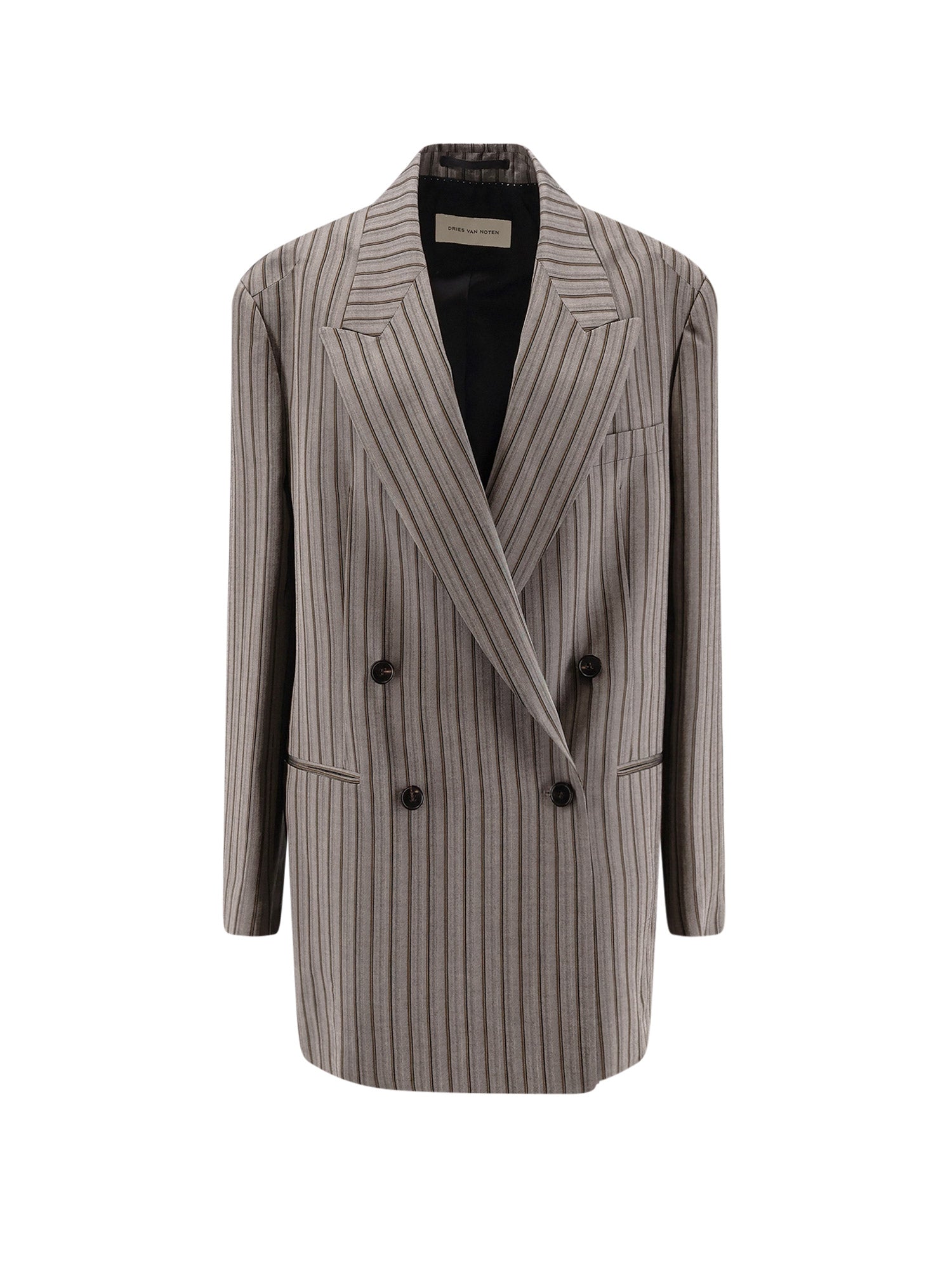 Dries Van Noten Clothing Grey Viscosa