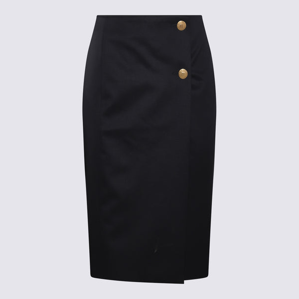 Givenchy 77% Wool skirt in navy