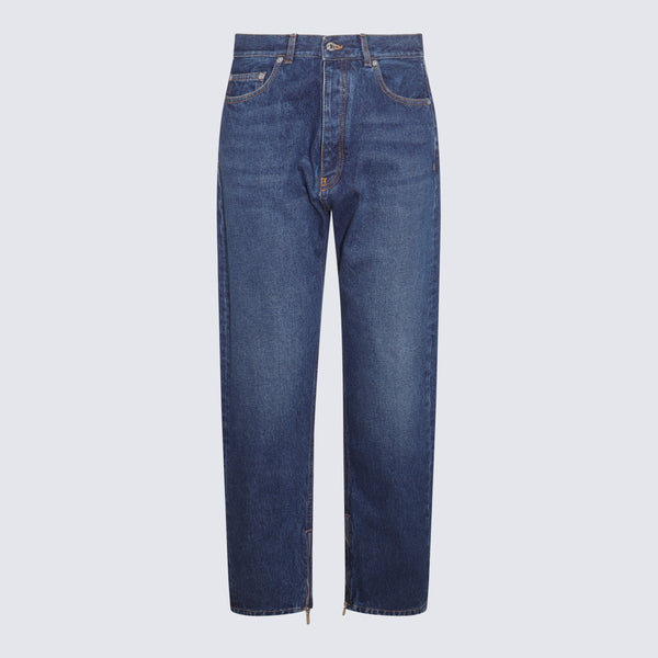 Off-White 100% cotton jeans in blue