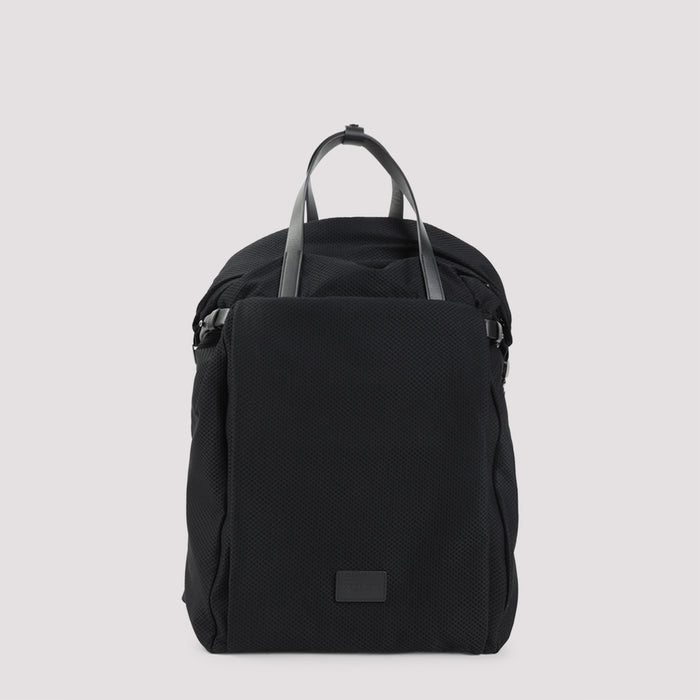 Backpack Black Polyester Bag