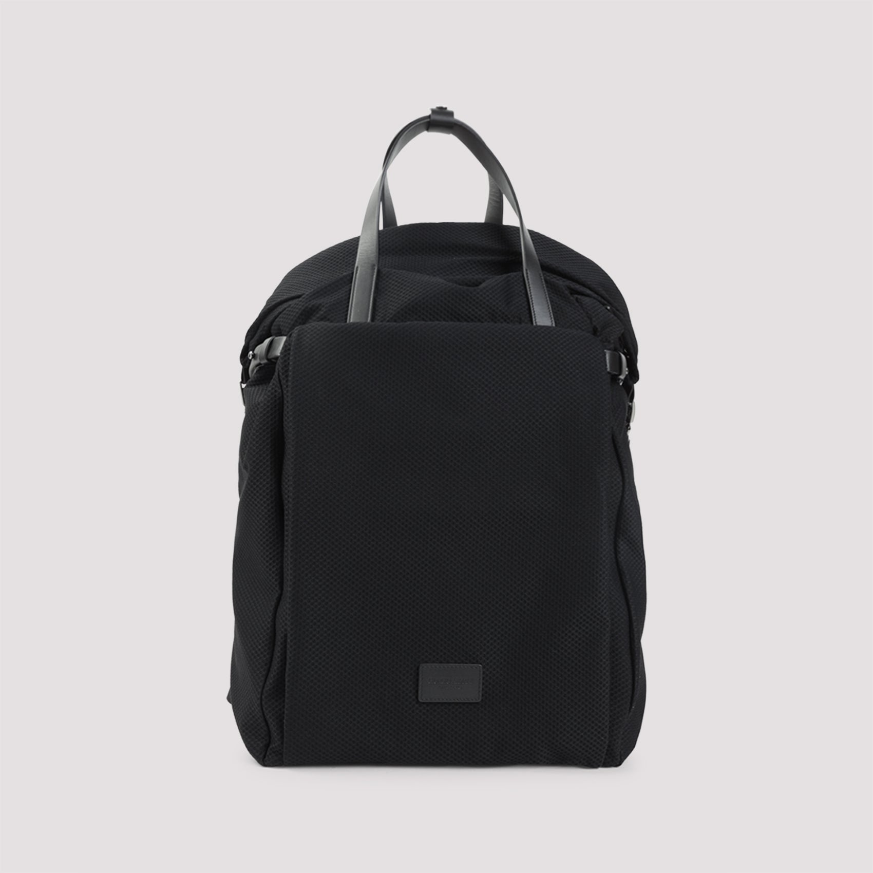 Backpack Black Polyester Bag