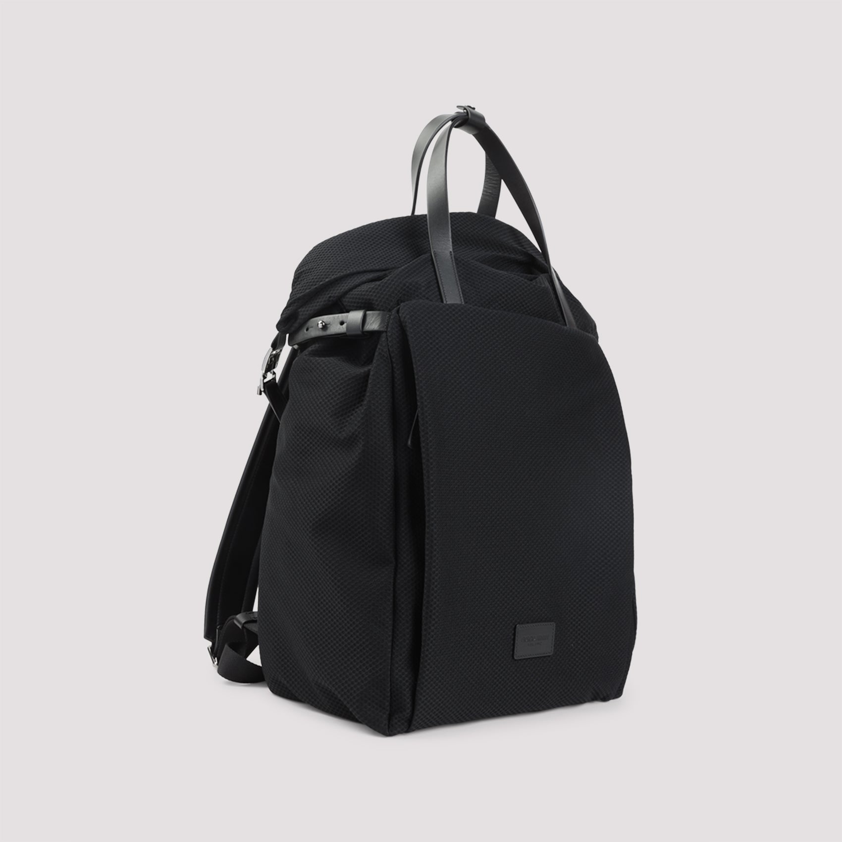 Backpack Black Polyester Bag