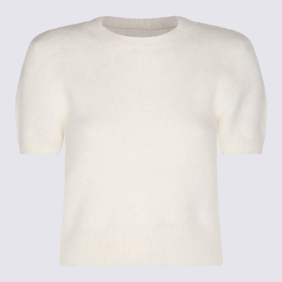 Maison Margiela 80% Wool sweater in white