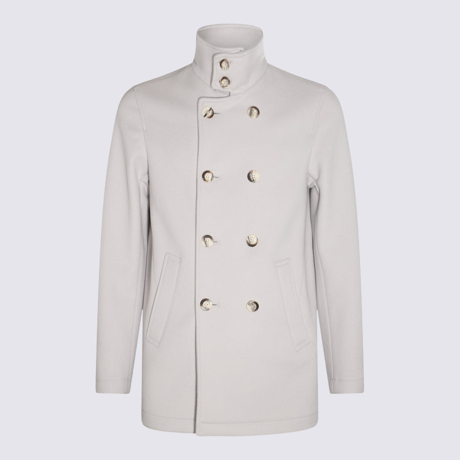Herno 90% wool coat in beige