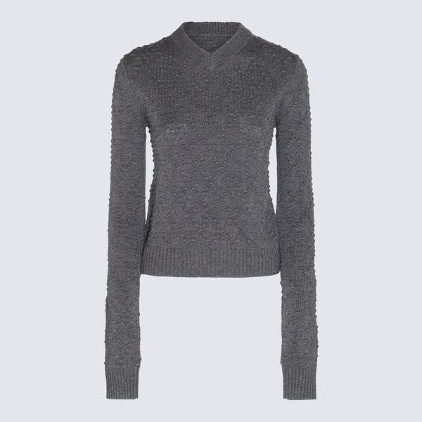 Sportmax 80% WO 20% WS sweater in gray