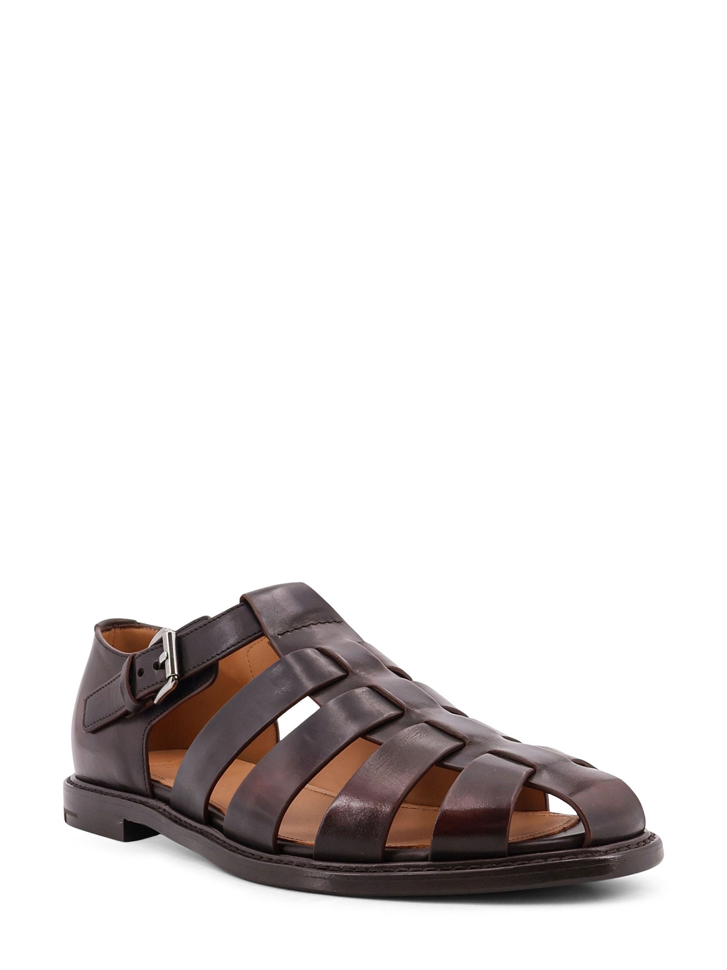 Churchs Sandals Tobacco Pelle