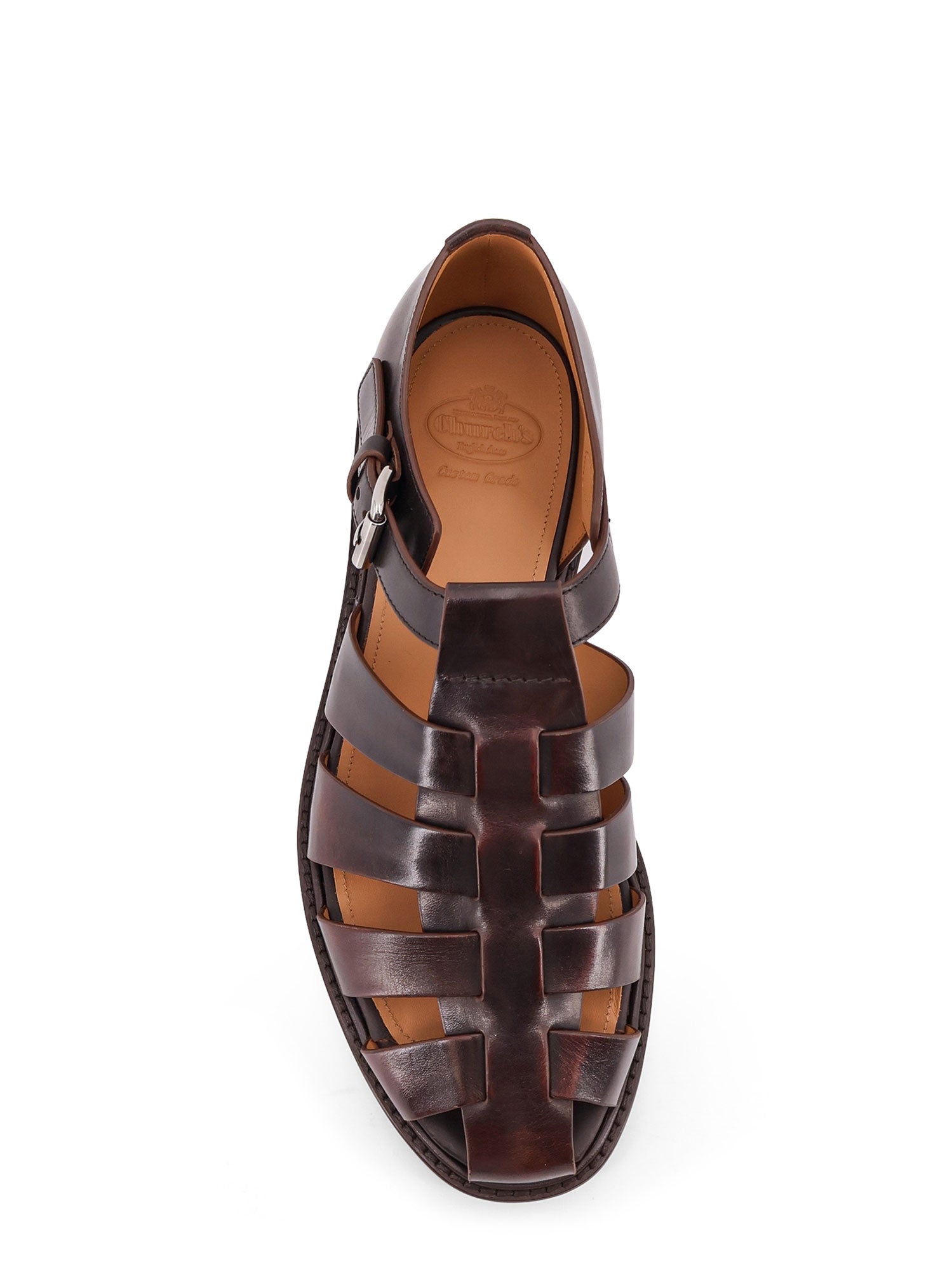 Churchs Sandals Tobacco Pelle