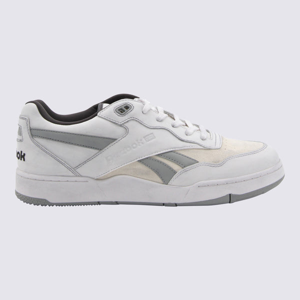 Reebok Leather and Textile upper sneaker in white