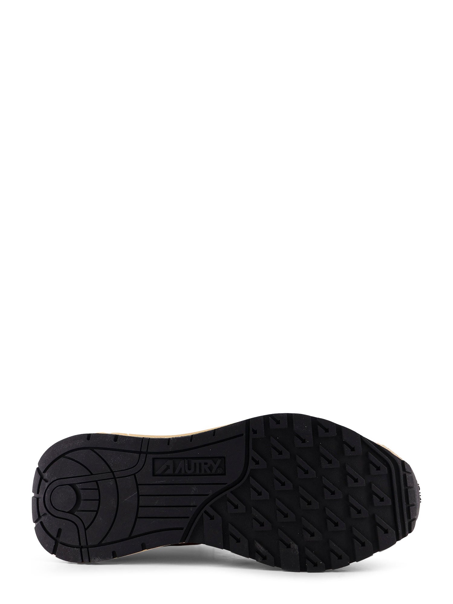 Autry Sneakers Ecru Rosso Pelle