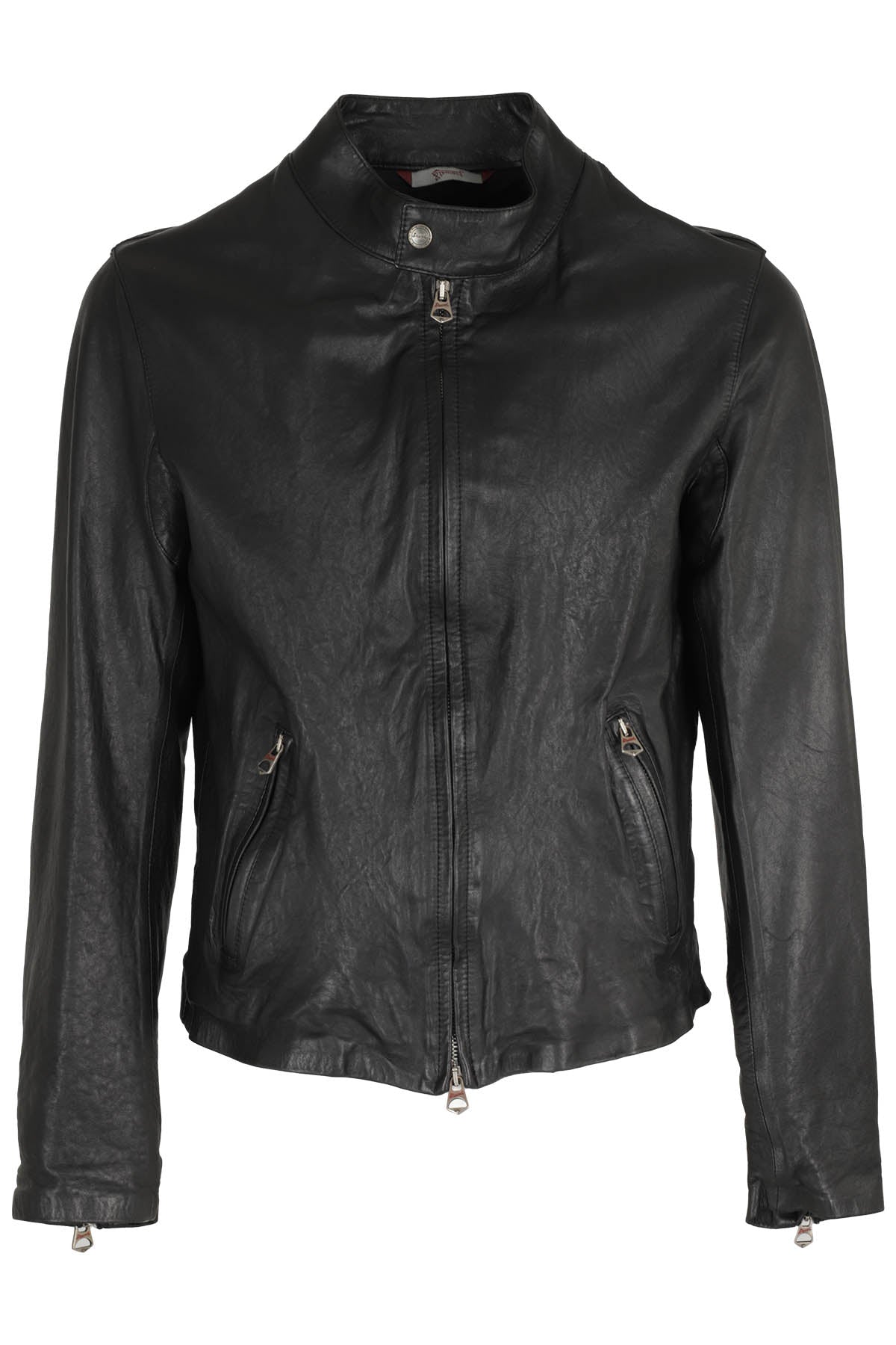 Athos Nappa Wash Black Pelle Giacca