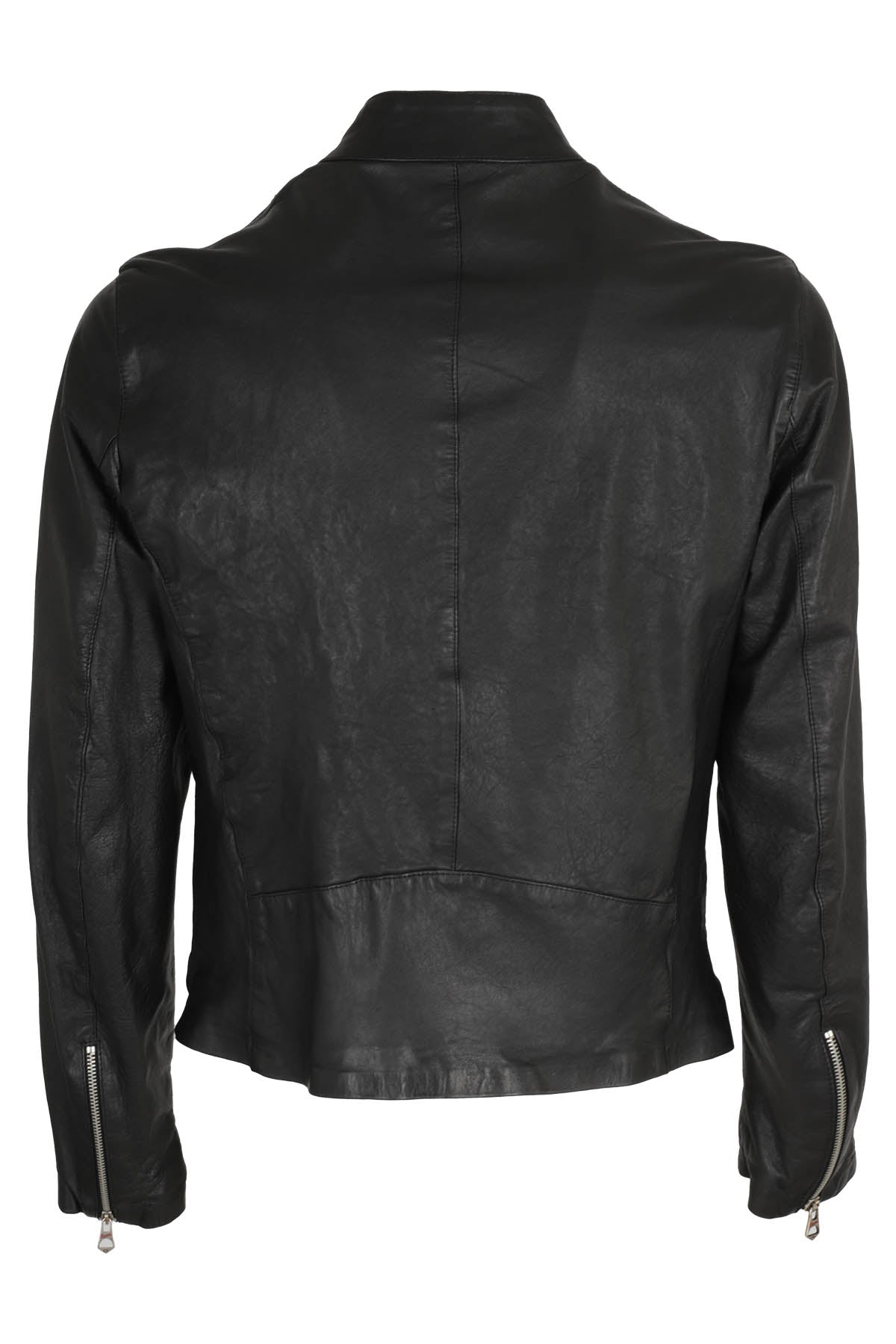 Athos Nappa Wash Black Pelle Giacca