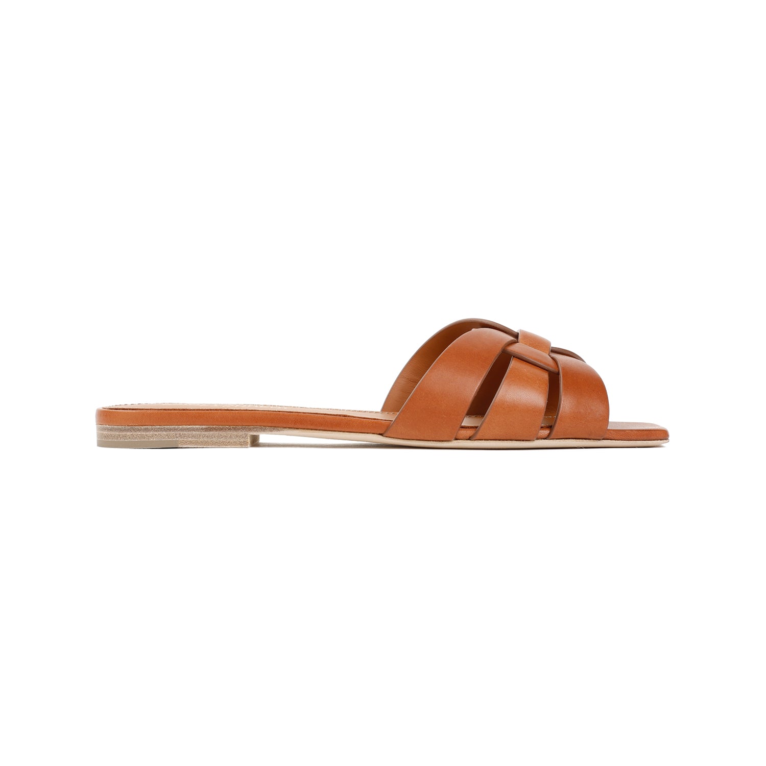 Leather Tribute Flats Nude & Neutrals