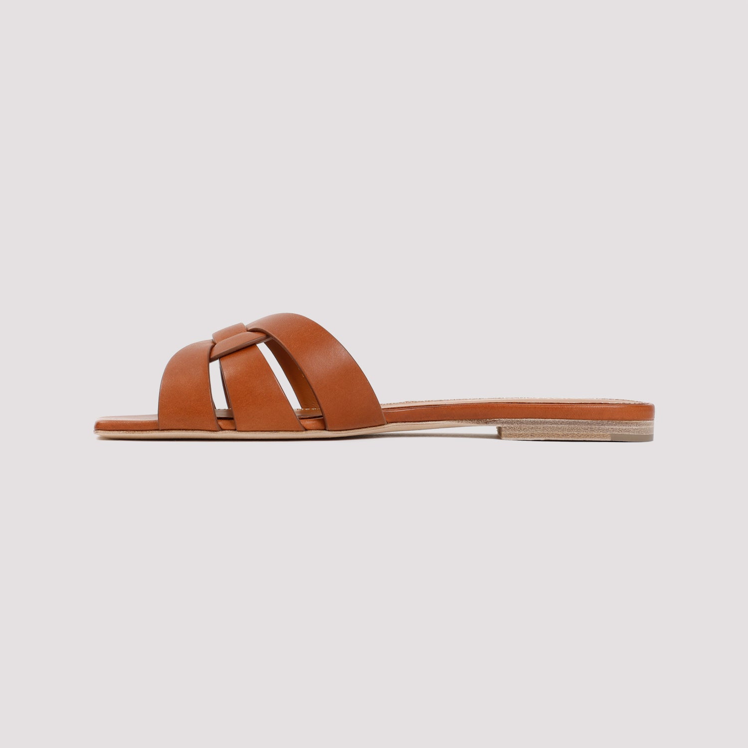 Leather Tribute Flats Nude & Neutrals