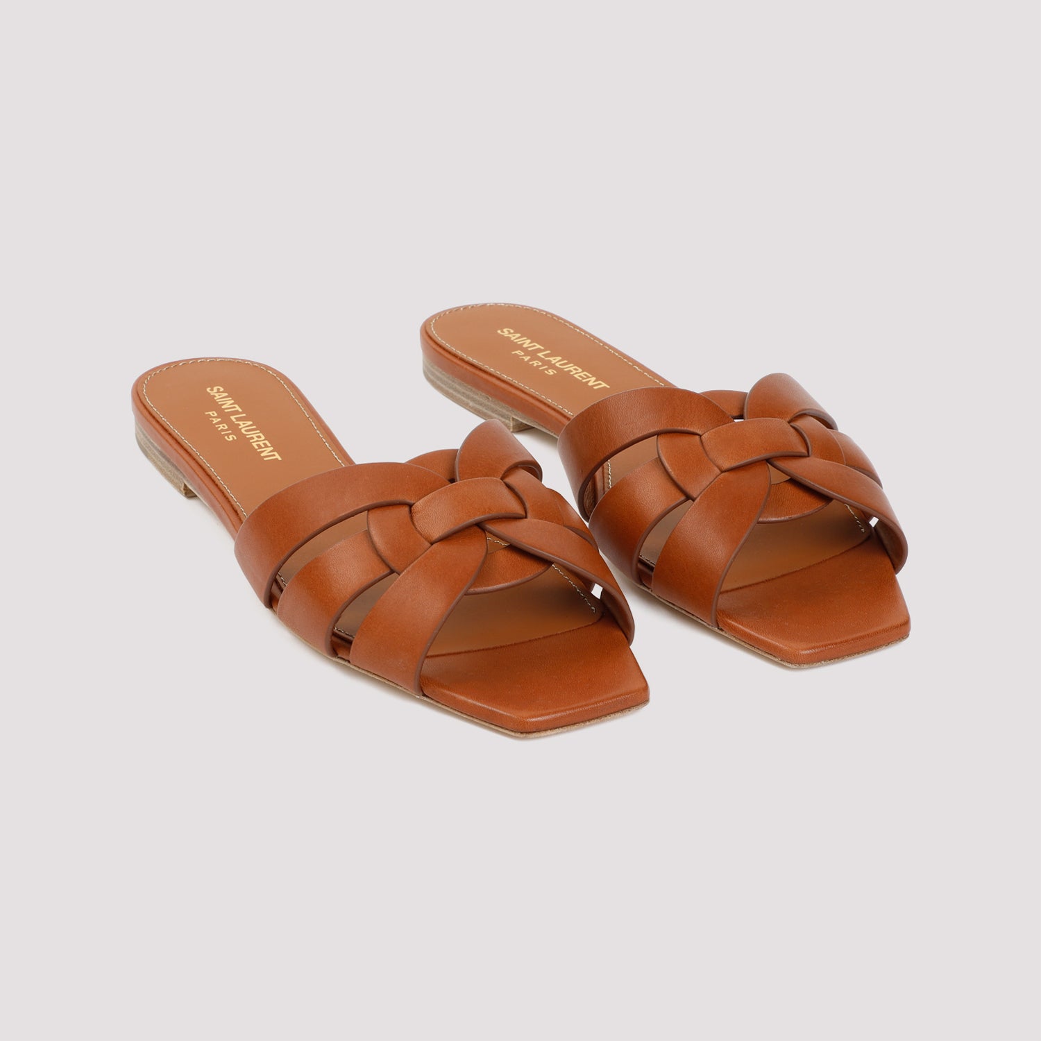 Leather Tribute Flats Nude & Neutrals