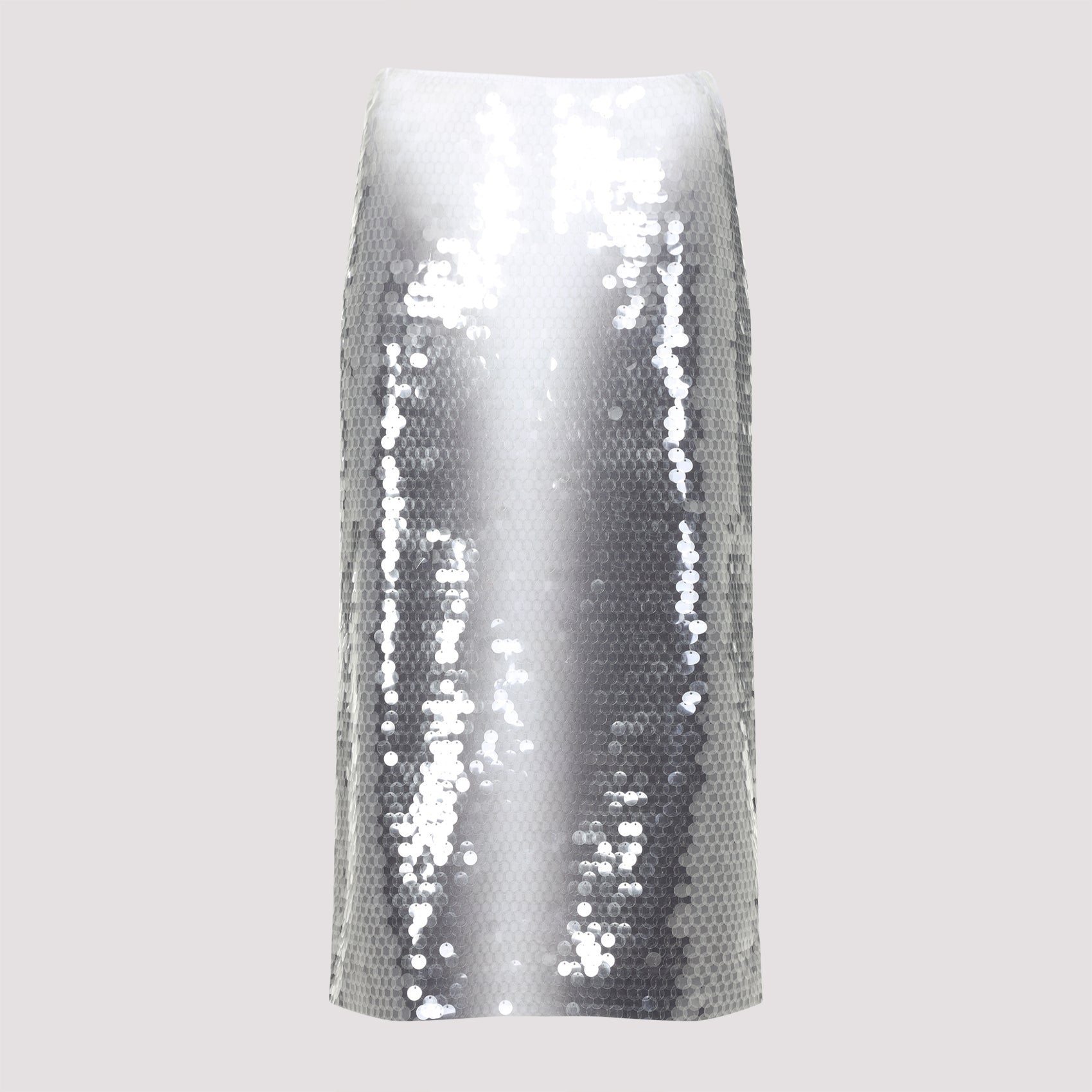 Toano Sequined Skirt Grey Polyamide Elastane