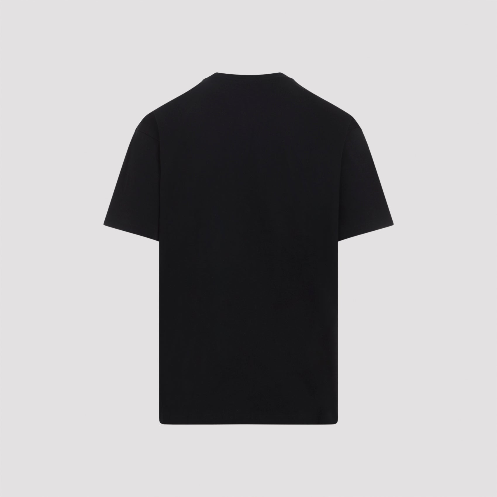 Short Sleeves Impact T-shirt Black Cotton Tshirt