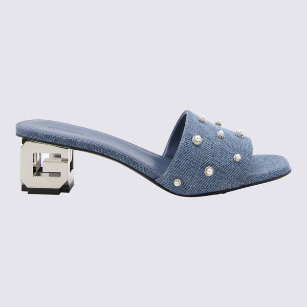 Givenchy Denim upper sandal in blue