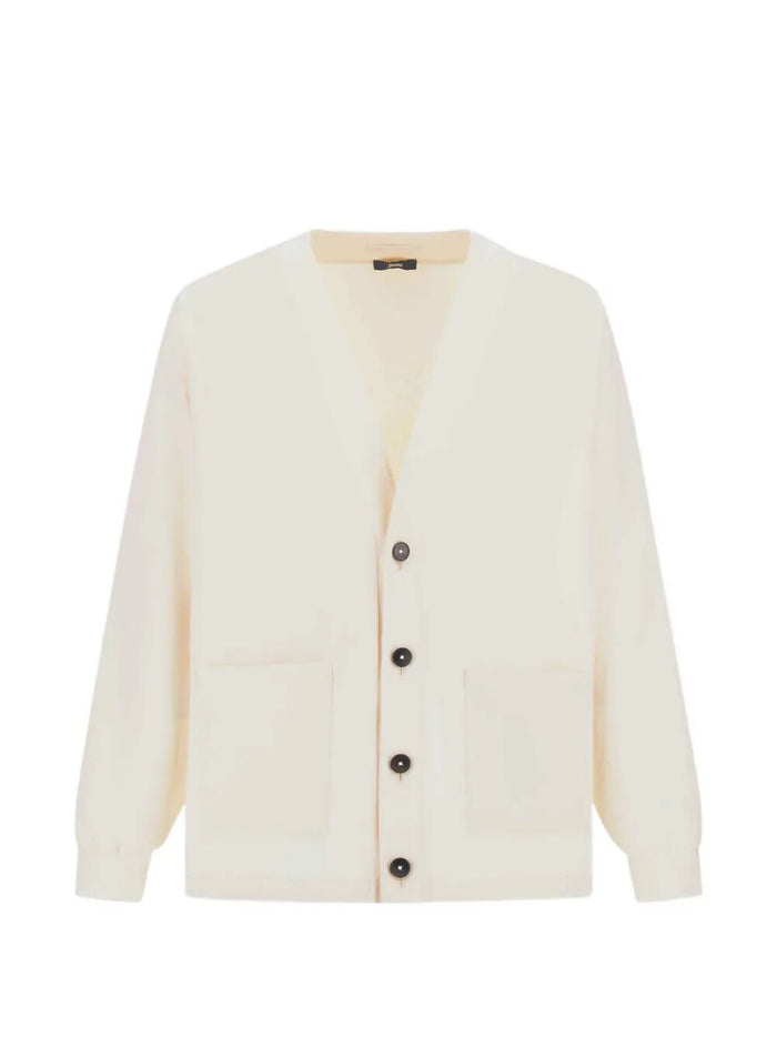 Woven Jacket White Polyester