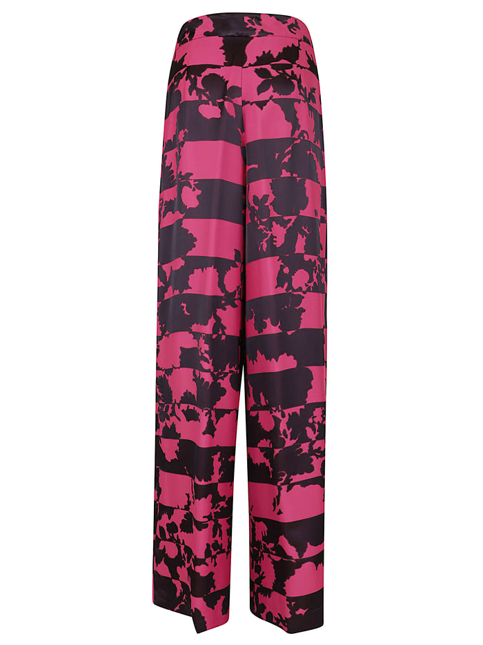 Pamplona 3148 W.w.pants Pink & Purple Ac Cv Pantaloni