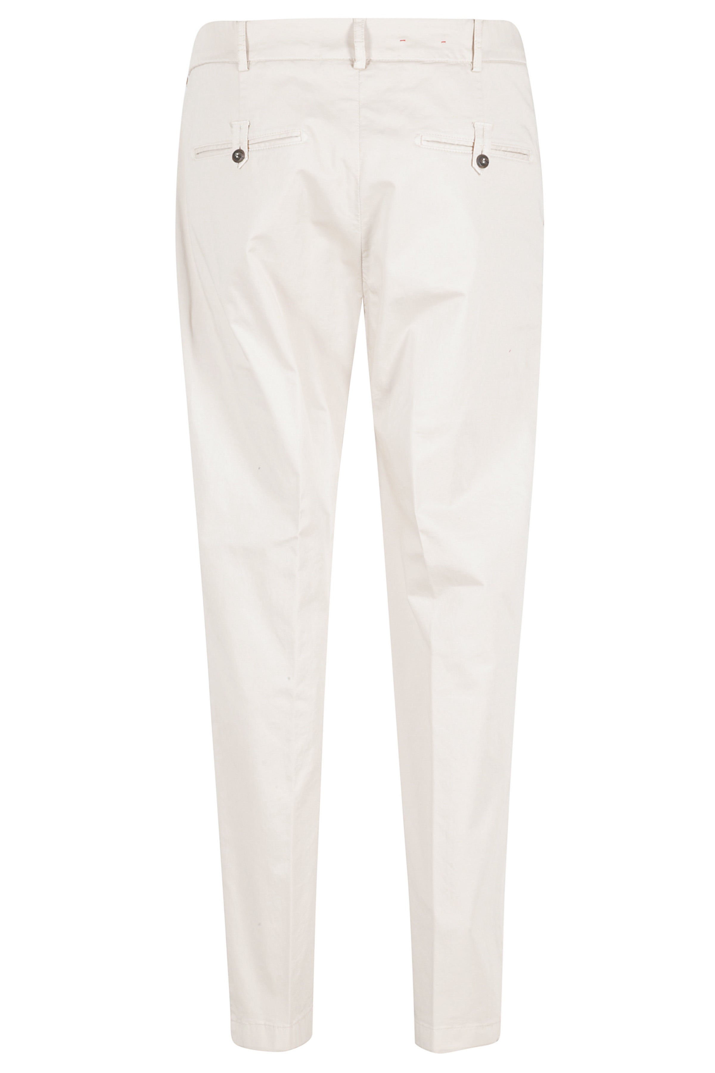 Pantalone Chino Elastic Waist Nude & Neutrals Cotone Elastane Pantaloni