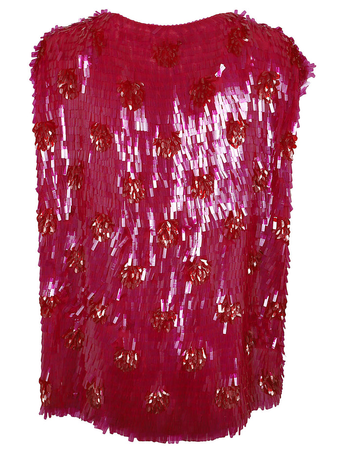 02430-Cuzco Emb 3383 W.w.top Pink & Purple