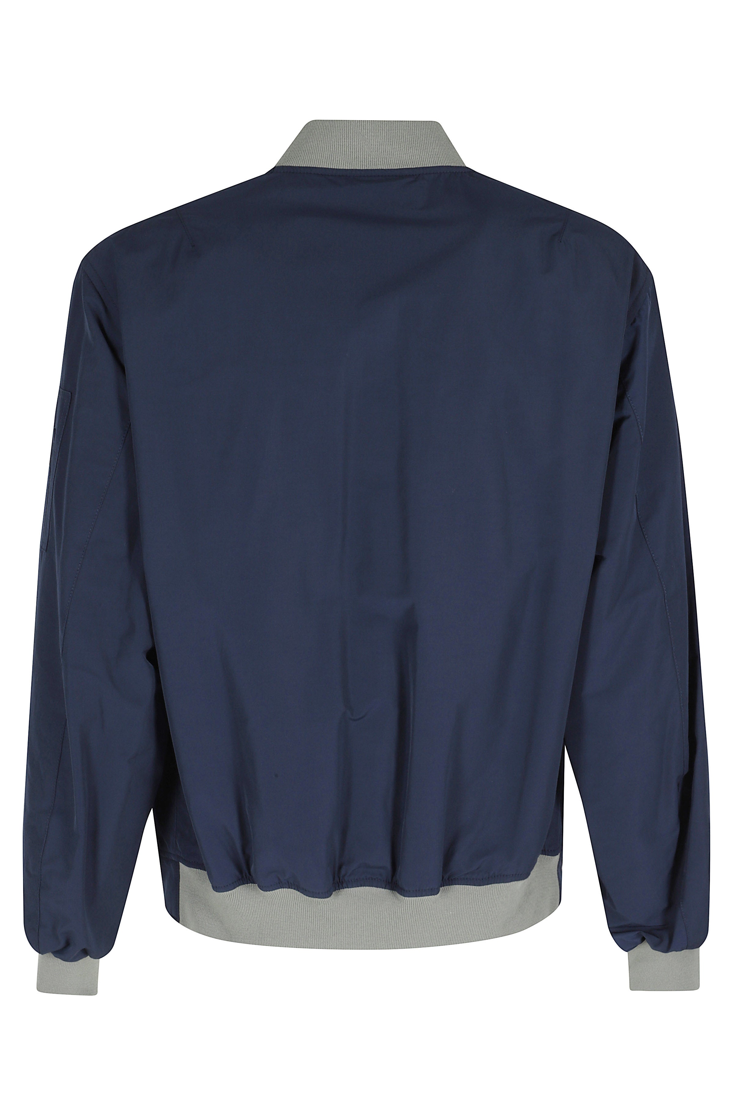 Detroit Bomber Blue Poliestere Cotone Giubbotto