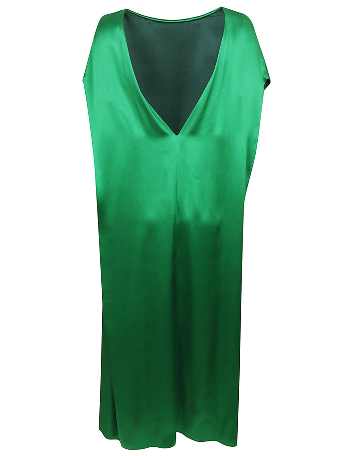 05230-diria Short 3024 W.w.dress Green Abito