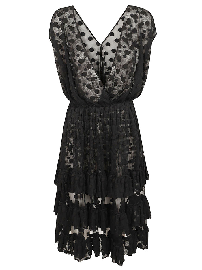 05290-dally 3291 W.w.dress Black Co Pa Abito