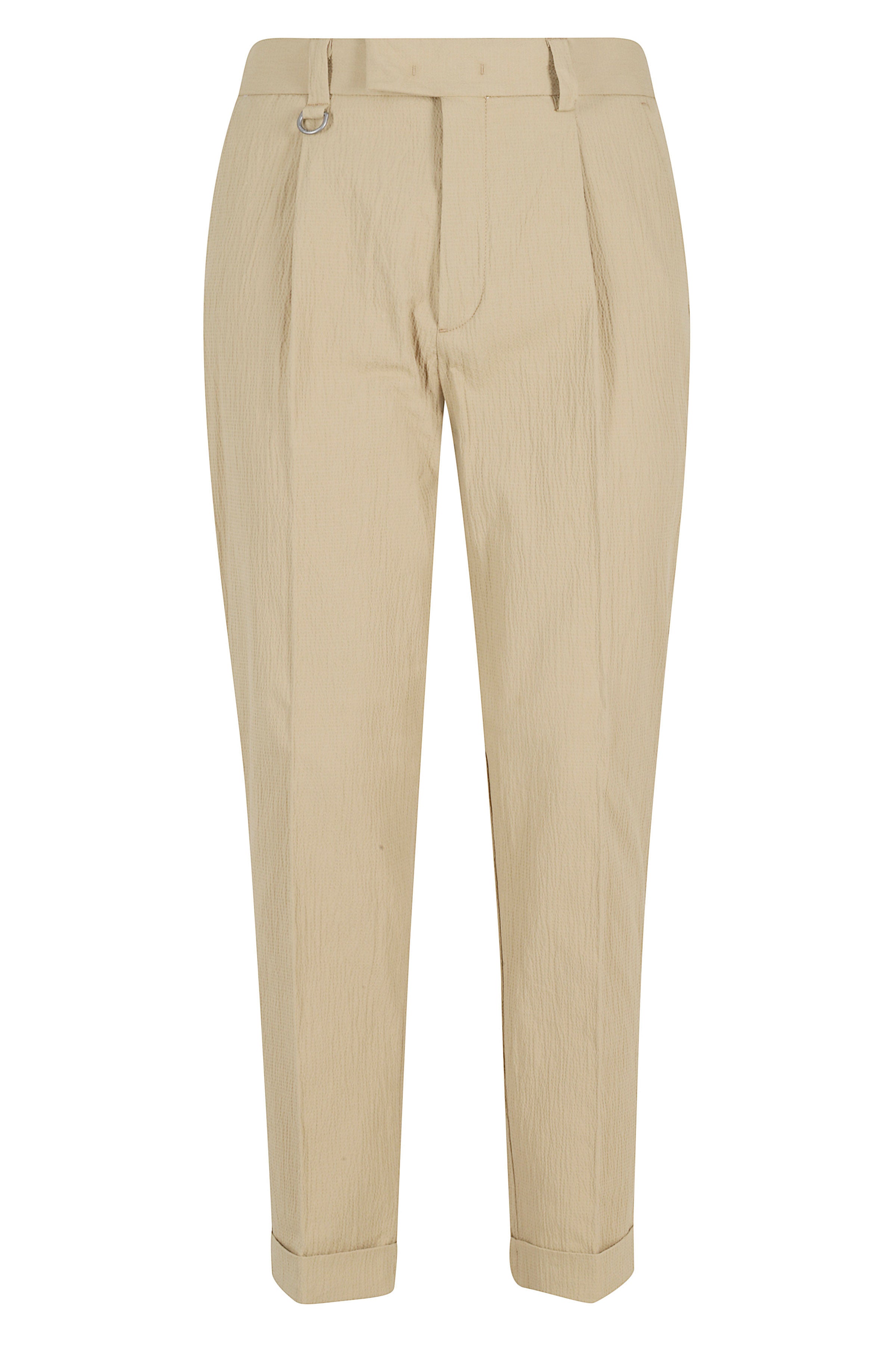 Pantalone Brown Cotone Elastan Pantaloni