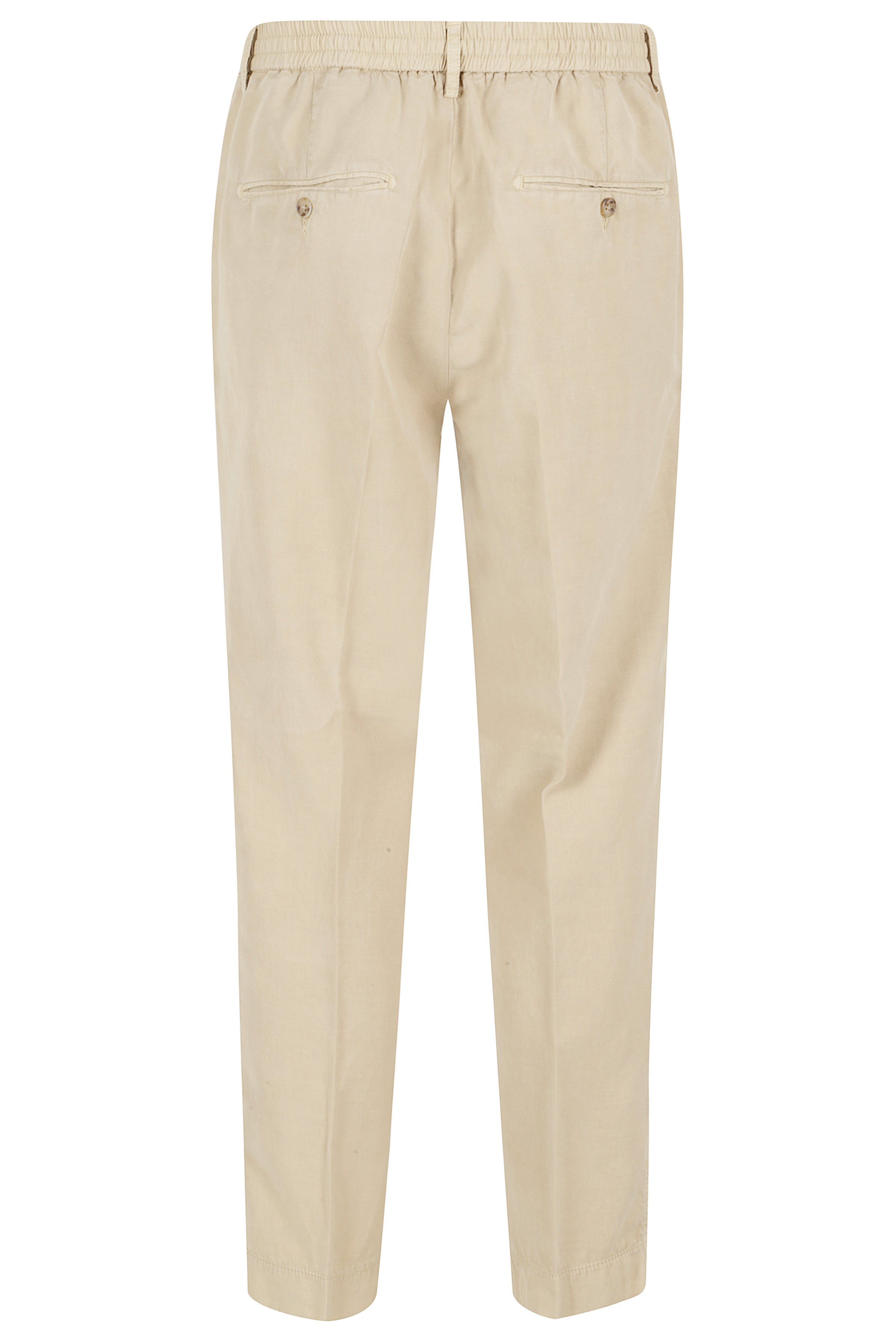 Pantalone Green Lyocell Lino Cotone Pantaloni
