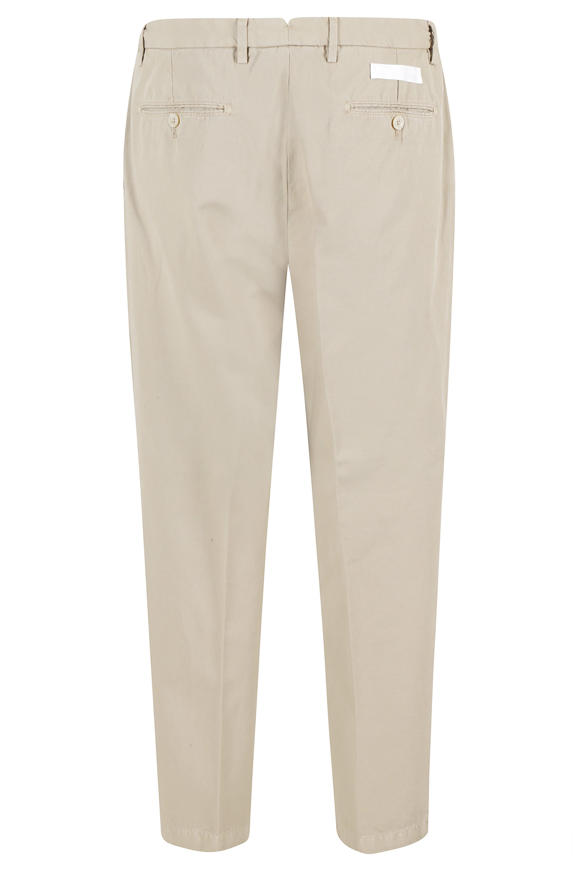 Pant Armatura Cotone Lino Brown Fodera: Pantaloni