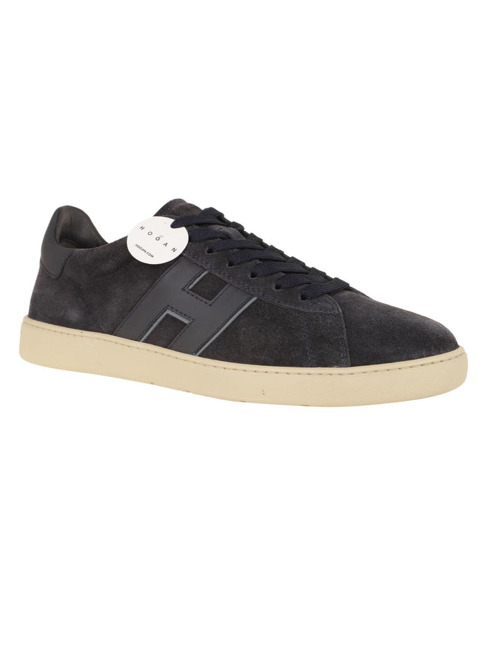 Cool Allacciato H Profilo Black Calfskin Calzature