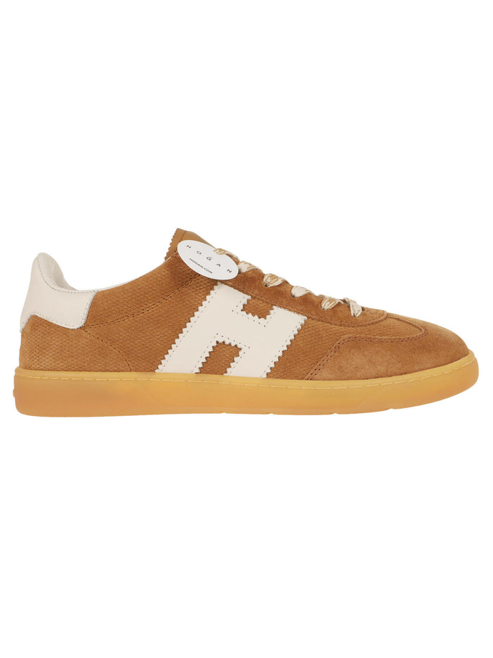 Cool Allacciato H Brown Calfskin Calzature