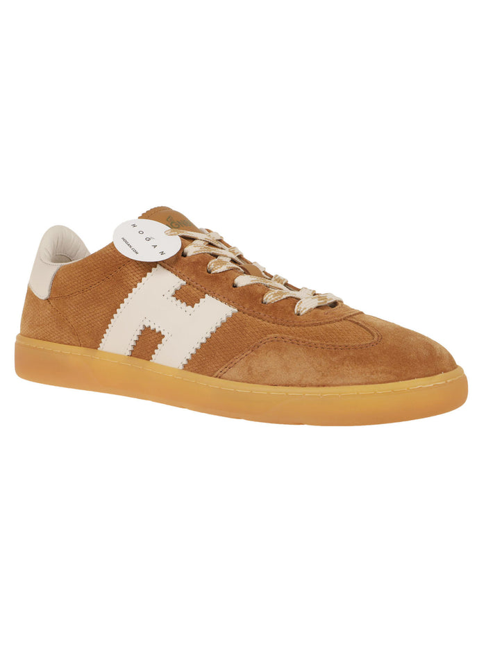 Cool Allacciato H Brown Calfskin Calzature