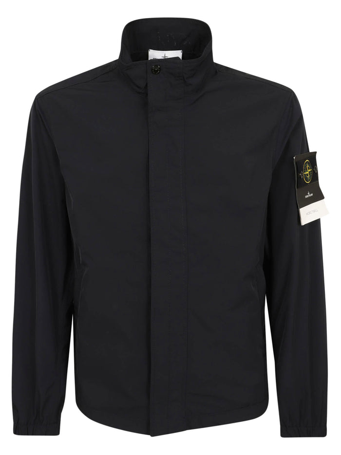 Outerwear Blue Poliestere Giacca