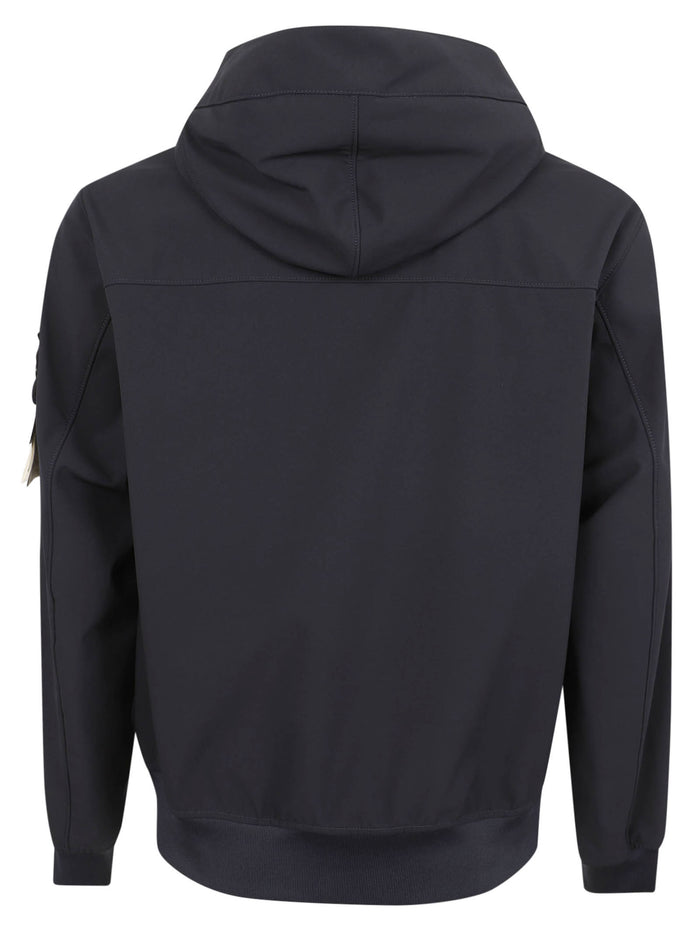 Outerwear Blue Poliestere + Elastan Giacca