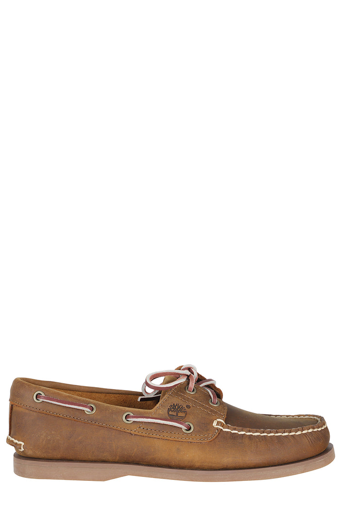 Classic Boat Shoe Brown Pelle Suola: Gomma Calzature
