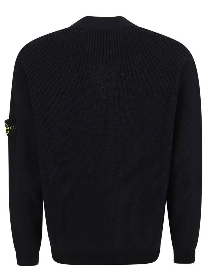 Knitwear Blue Cotone Maglia