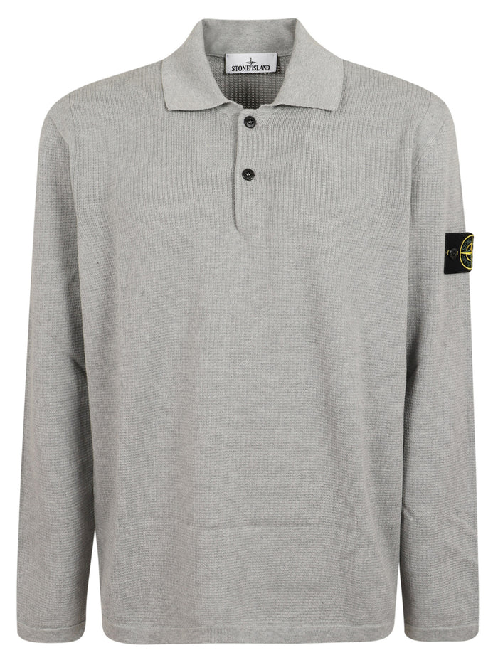 Knitwear Grey Cotone Maglia